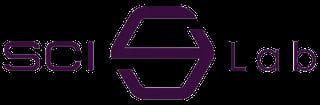 SGI Lab logo with purple text and hexagonal icon on black background